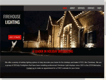 Tablet Screenshot of firehouselighting.com